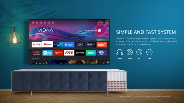 Hisense 55 Inch UHD 4K Smart TV Television W Free wall Bracket 55A7GQ|Quantum Dot Colour|Voice Recognition|3HDMI|2 USB - Image 2