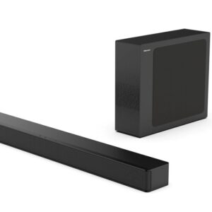 HISENSE SOUND BAR 2.1CH, HDMI, BLUETOOTH, 240 WATTS, WOOFER – AUD2100HS
