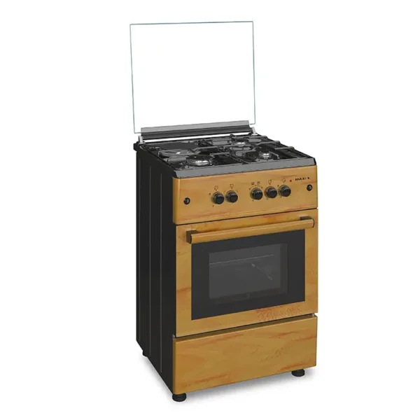 Maxi Gas Cooker 60x60 CM (3+1) Burners IGL Wood - Image 3