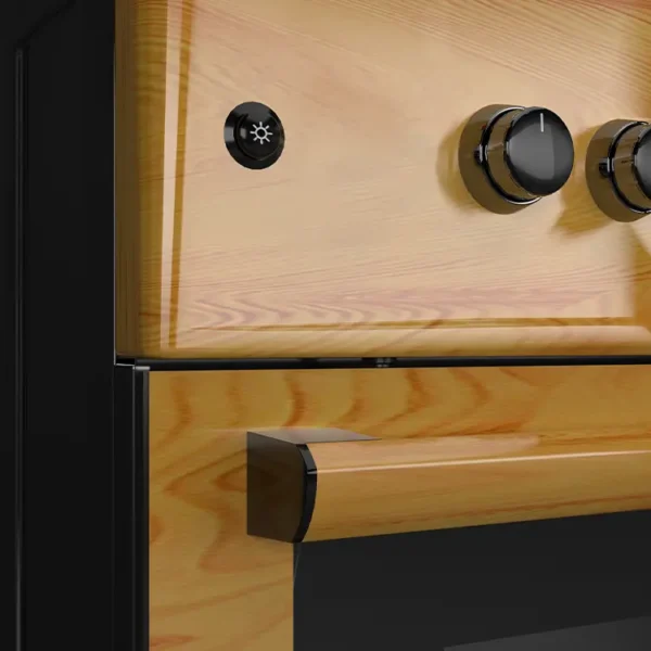 Maxi Gas Cooker 60x60 CM (3+1) Burners IGL Wood - Image 4
